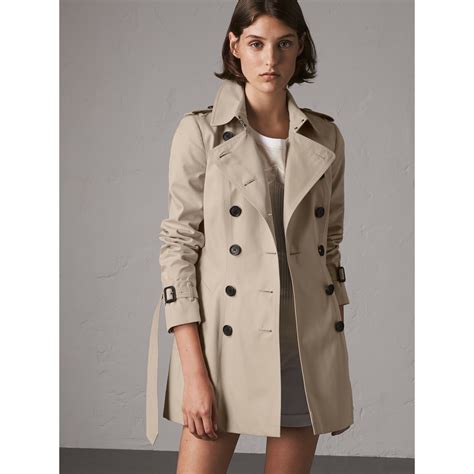 burberry short trench coats